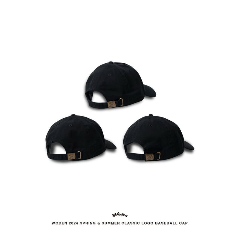 WODEN 2024 Spring & Summer 003 Classic Feather LOGO Baseball Cap