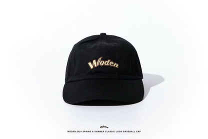 WODEN 2024 Spring & Summer 003 Classic Feather LOGO Baseball Cap