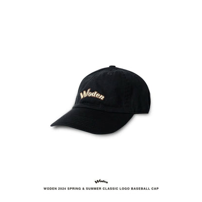 WODEN 2024 Spring & Summer 003 Classic Feather LOGO Baseball Cap