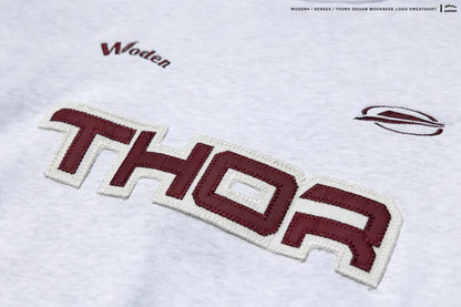 WODEN® / sense® / THOR® 2023 Autumn & Winter 057 mockneck logo sweatshirt