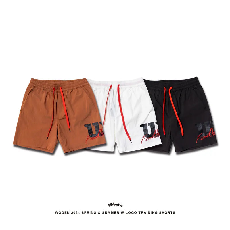 WODEN 2024 Spring & Summer W LOGO Training Shorts