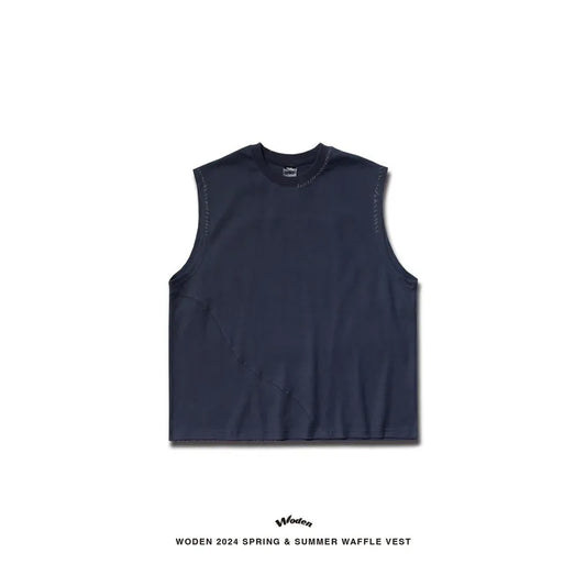 WODEN 2024 Spring & Summer 040 Waffle Vest