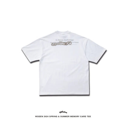 WODEN 2024 Spring & Summer 061 Memory Card Tee