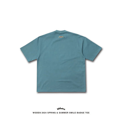 WODEN 2024 Spring & Summer 075 Smile Badge Tee