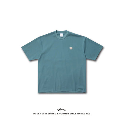 WODEN 2024 Spring & Summer 075 Smile Badge Tee