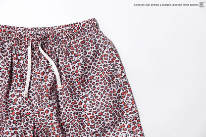 COWAVE 2024 Spring & Summer Leopard print shorts