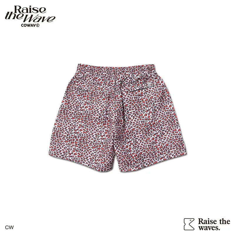 COWAVE 2024 Spring & Summer Leopard print shorts