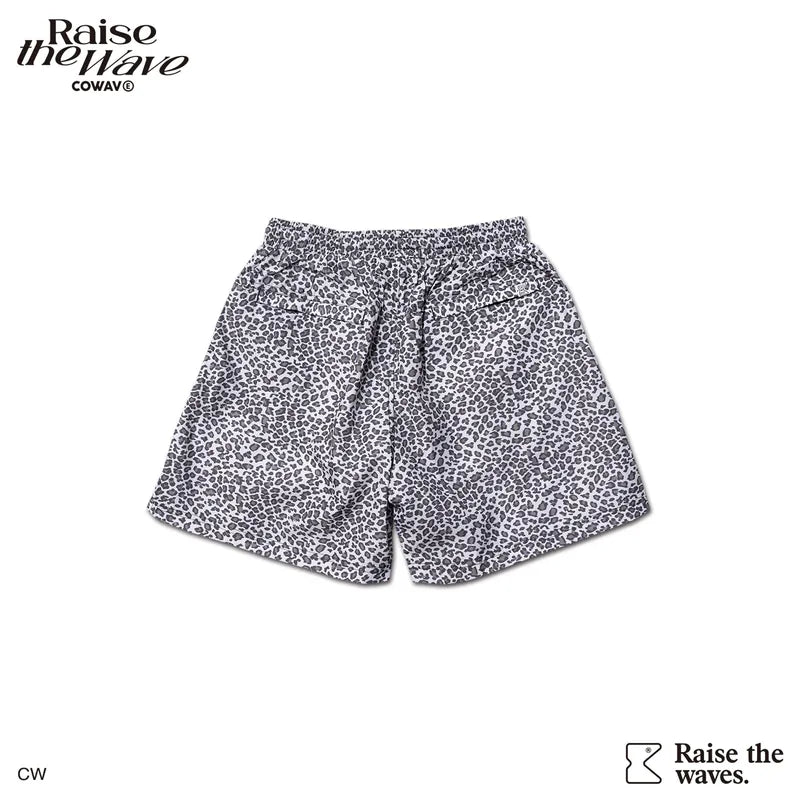 COWAVE 2024 Spring & Summer Leopard print shorts