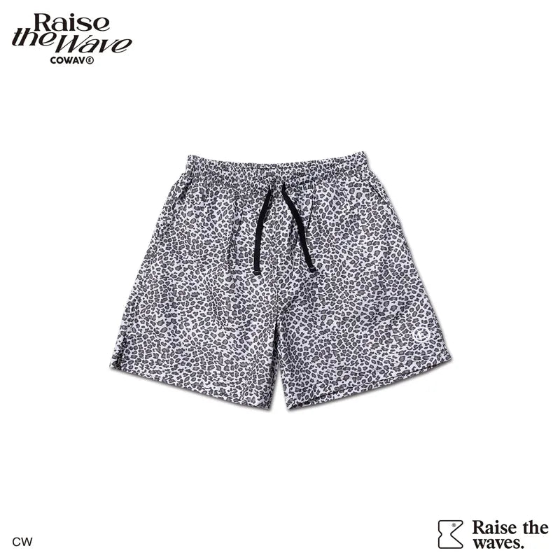 COWAVE 2024 Spring & Summer Leopard print shorts