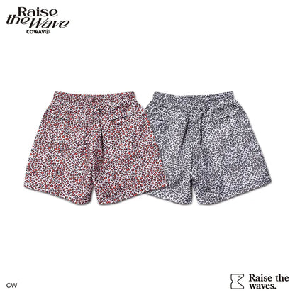 COWAVE 2024 Spring & Summer Leopard print shorts