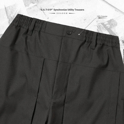 AES x GOOPiMADE “G.A.T-01P” Synchronize Utility Trousers - Shadow