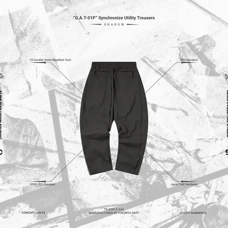 AES x GOOPiMADE “G.A.T-01P” Synchronize Utility Trousers - Shadow