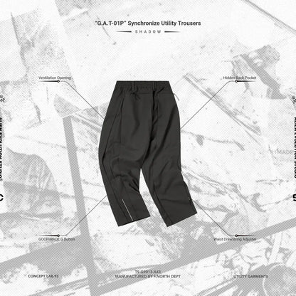 AES x GOOPiMADE “G.A.T-01P” Synchronize Utility Trousers - Shadow