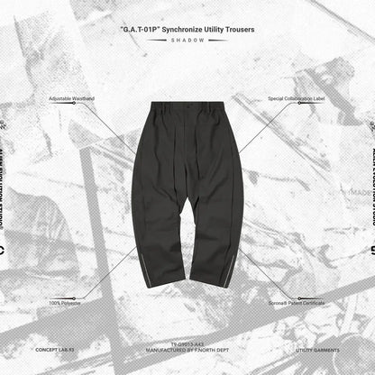 AES x GOOPiMADE “G.A.T-01P” Synchronize Utility Trousers - Shadow