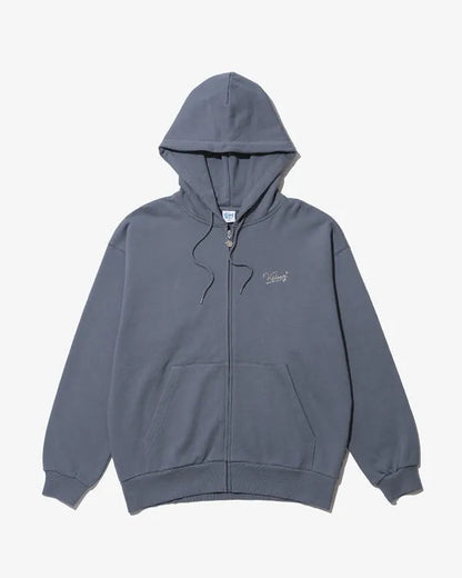 KEBOZ BB LOGO SWEAT FULL ZIP HOODIE