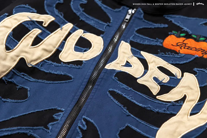 WODEN 2024 Fall & Winter 054 Skeleton Racer Jacket
