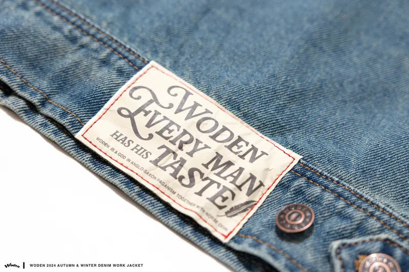 WODEN 2024 Autumn & Winter 060 Work Denim Jacket