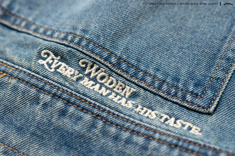 WODEN 2024 Autumn & Winter 060 Work Denim Jacket