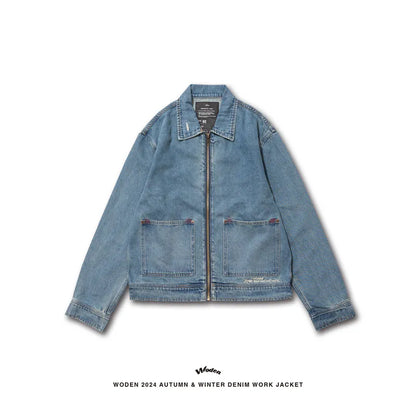 WODEN 2024 Autumn & Winter 060 Work Denim Jacket