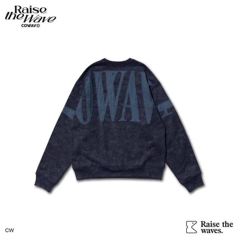 Cowave.tw 24FW Patchwork Fabric Sweatshirt