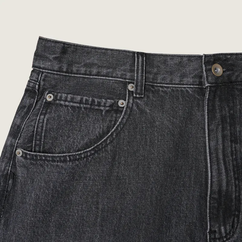 P.B.P WASHED BAGGY JEANS