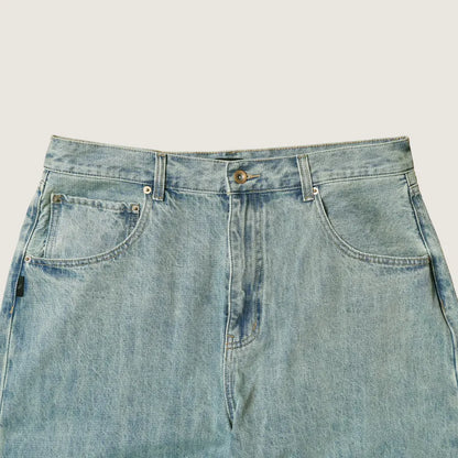 P.B.P WASHED BAGGY JEANS