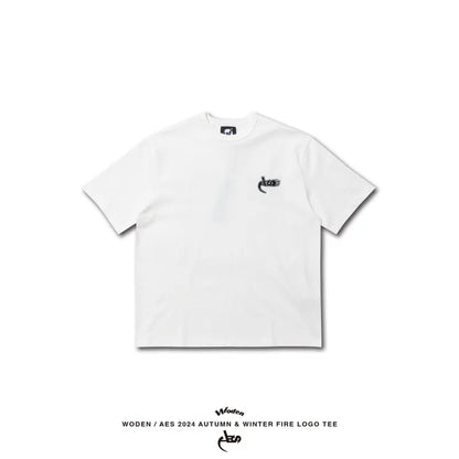 WODEN® X AES® 2024 Autumn & Winter 064 Fire LOGO Tee