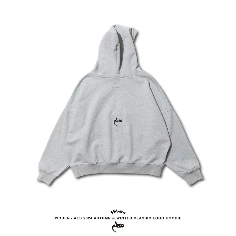 WODEN® X AES® 2024 Autumn & Winter 067 Classic LOGO Hoodie