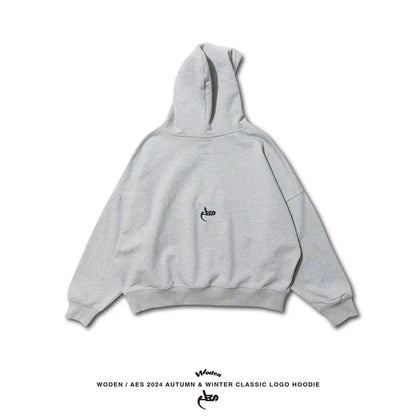 WODEN® X AES® 2024 Autumn & Winter 067 Classic LOGO Hoodie