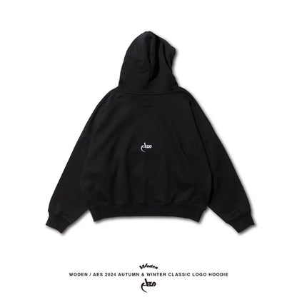 WODEN® X AES® 2024 Autumn & Winter 067 Classic LOGO Hoodie