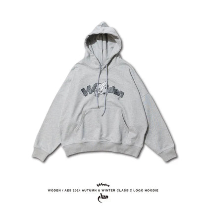 WODEN® X AES® 2024 Autumn & Winter 067 Classic LOGO Hoodie