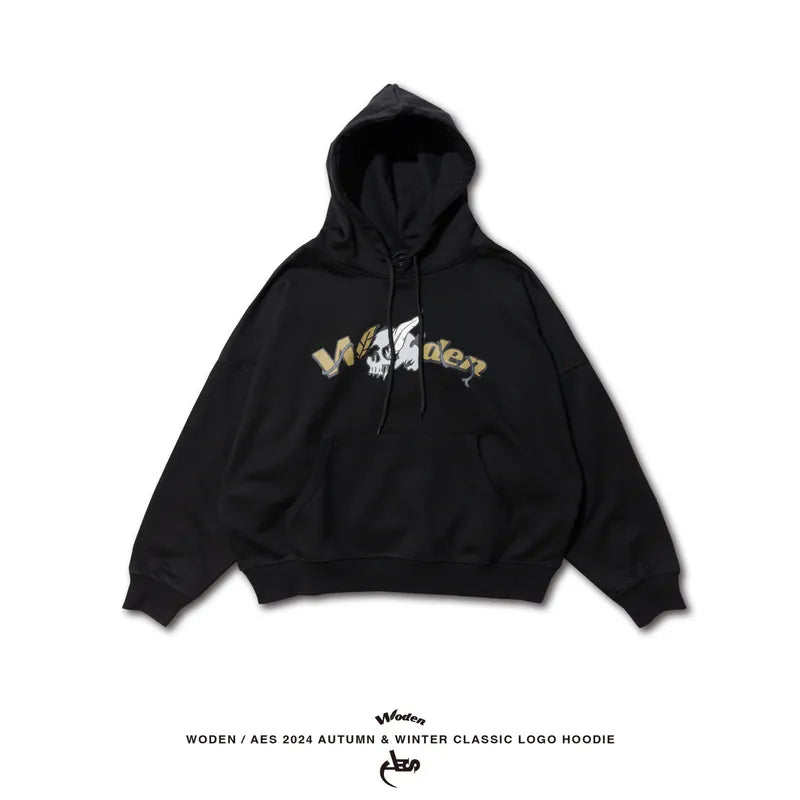 WODEN® X AES® 2024 Autumn & Winter 067 Classic LOGO Hoodie