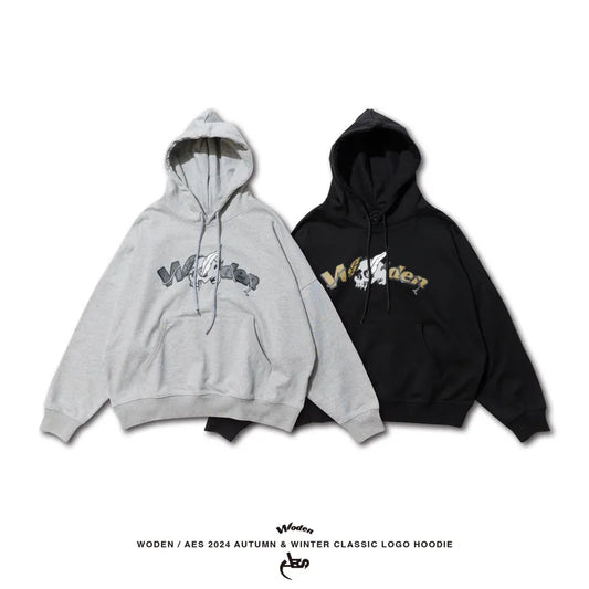 WODEN® X AES® 2024 Autumn & Winter 067 Classic LOGO Hoodie