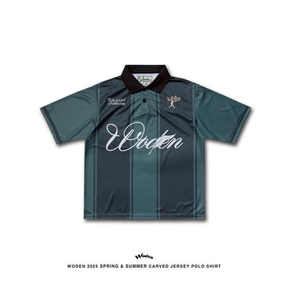 WODEN 2025 Spring & Summer 009 Carved Jersey POLO Shirt