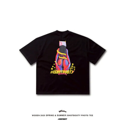 WD 25SS 022 X ISHOTBOOTY Photo Tee