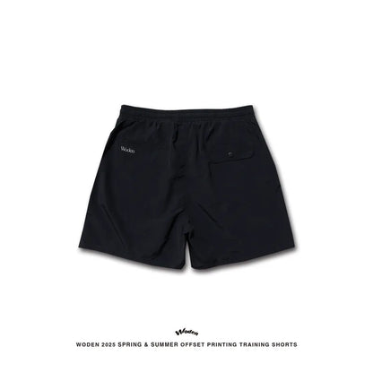 WODEN 2025 Spring & Summer 027 Offset Printing Training Shorts