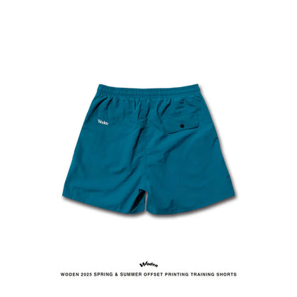 WODEN 2025 Spring & Summer 027 Offset Printing Training Shorts