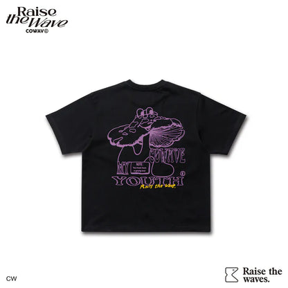COWAVE 2025 Spring & Summer Mushroom illustration Tee