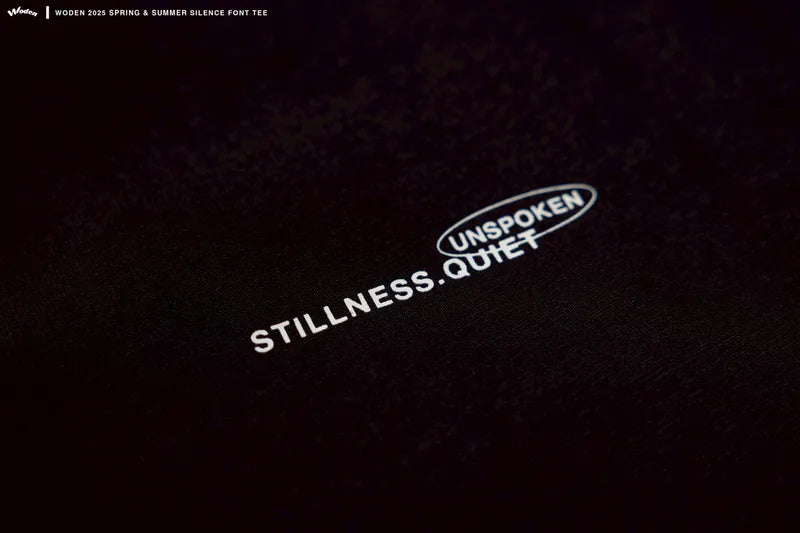 WODEN 2025 Spring & Summer 036 Silence Tee
