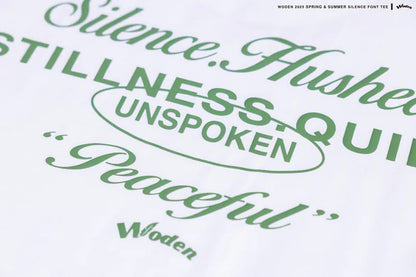 WODEN 2025 Spring & Summer 036 Silence Tee