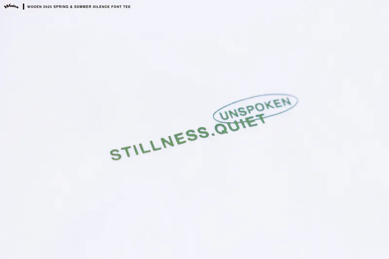 WODEN 2025 Spring & Summer 036 Silence Tee