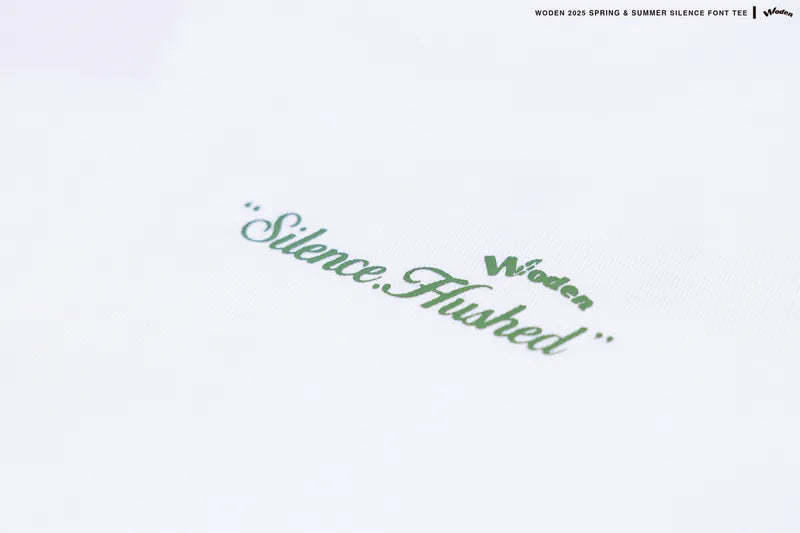 WODEN 2025 Spring & Summer 036 Silence Tee