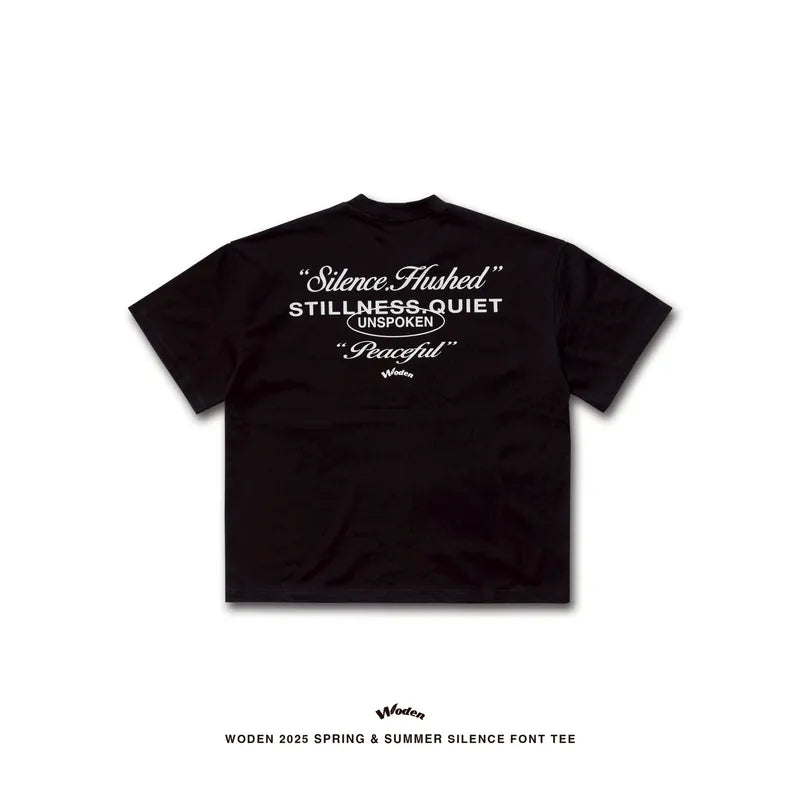 WODEN 2025 Spring & Summer 036 Silence Tee