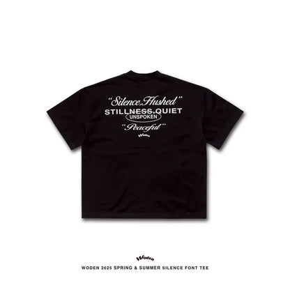 WODEN 2025 Spring & Summer 036 Silence Tee