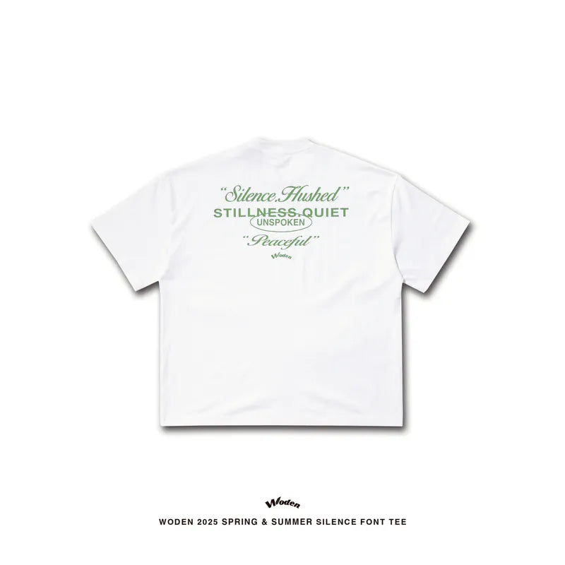 WODEN 2025 Spring & Summer 036 Silence Tee