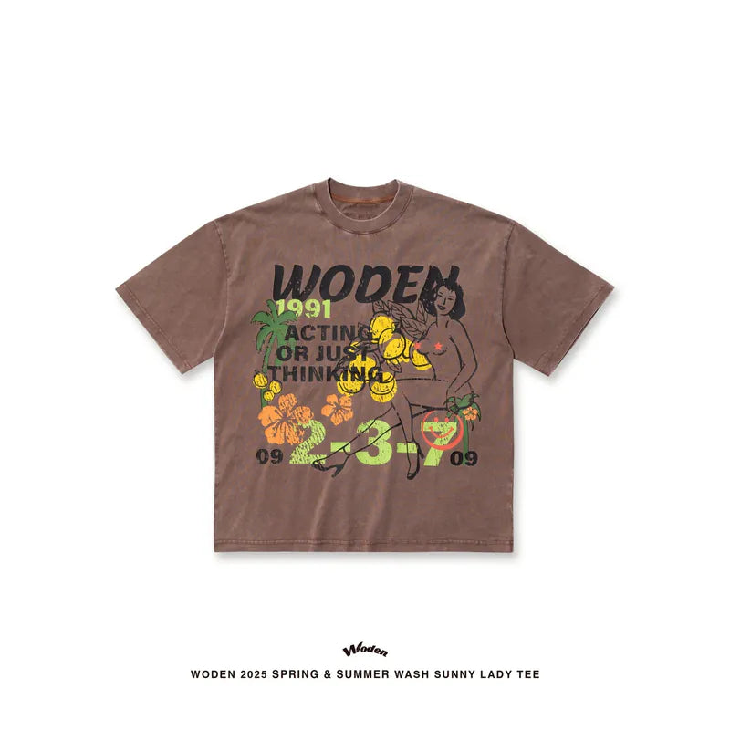 WODEN 2025 Spring & Summer 044 Sunny Lady Tee