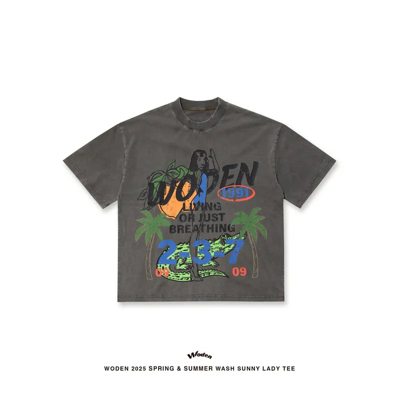 WODEN 2025 Spring & Summer 044 Sunny Lady Tee