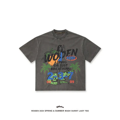 WODEN 2025 Spring & Summer 044 Sunny Lady Tee