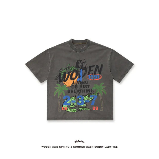 WODEN 2025 Spring & Summer 044 Sunny Lady Tee