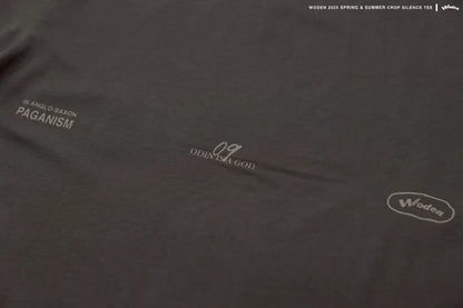 WODEN 2025 Spring & Summer 048 Crop Silence Tee
